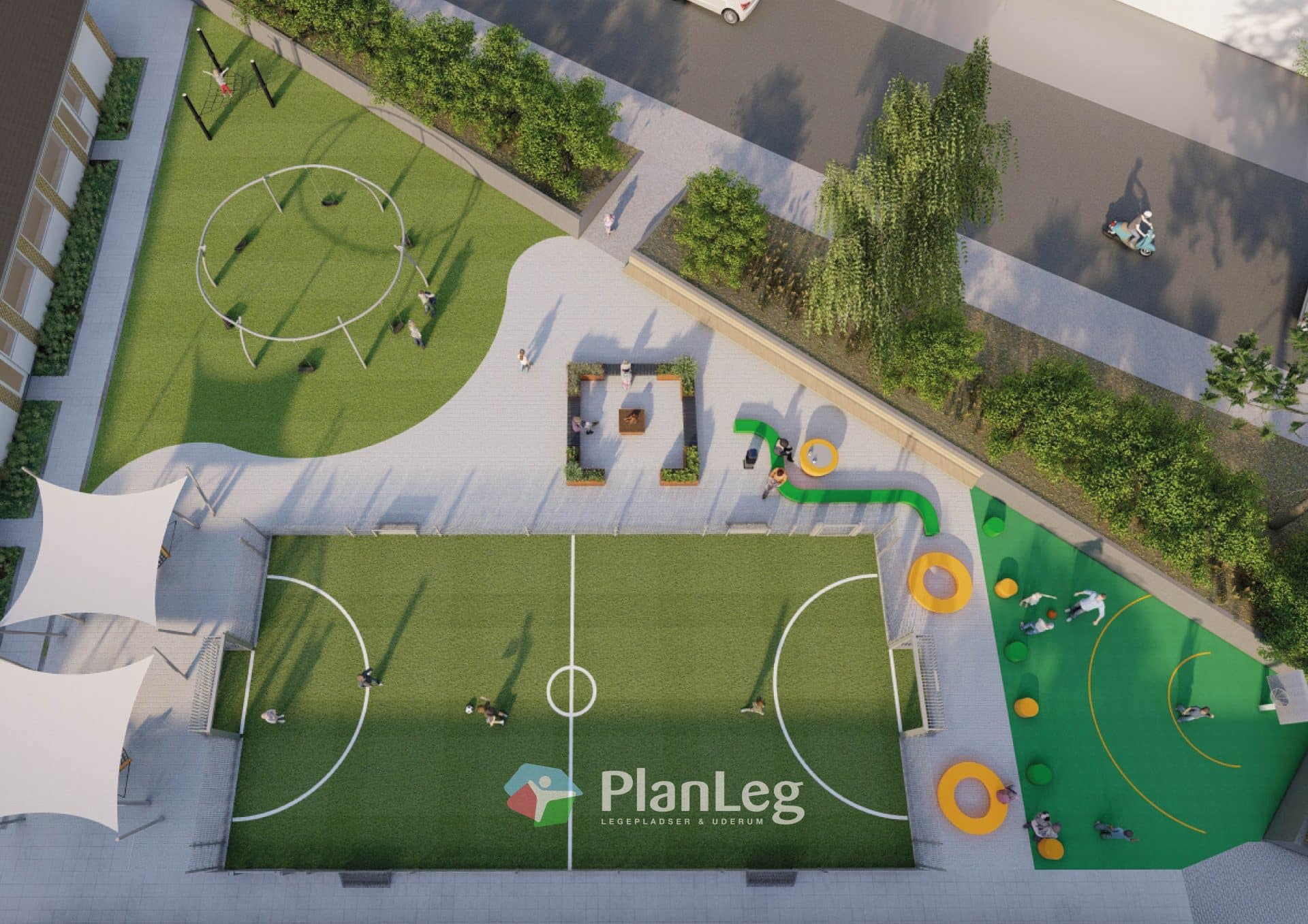 &Aring;rhusbakken 3D-Design