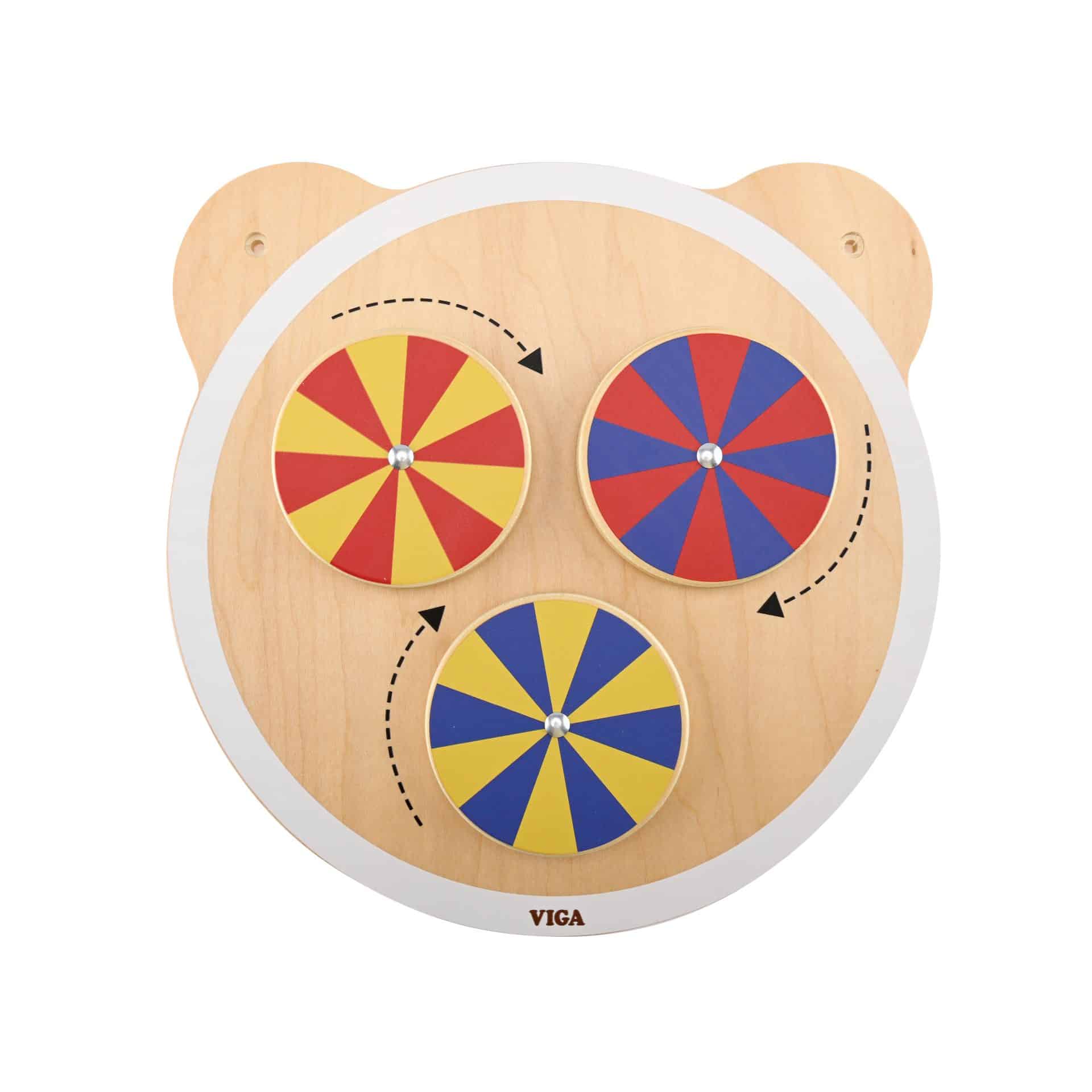 Aktivitetstavler hvirvlende farver