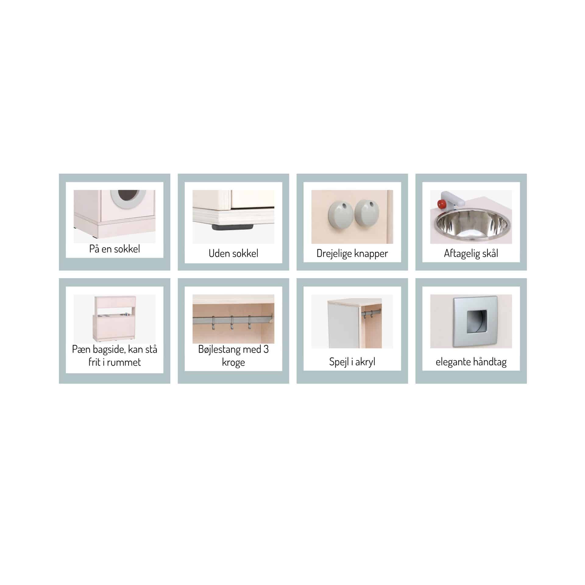 Bianca modul detaljer Bianca modul detaljer