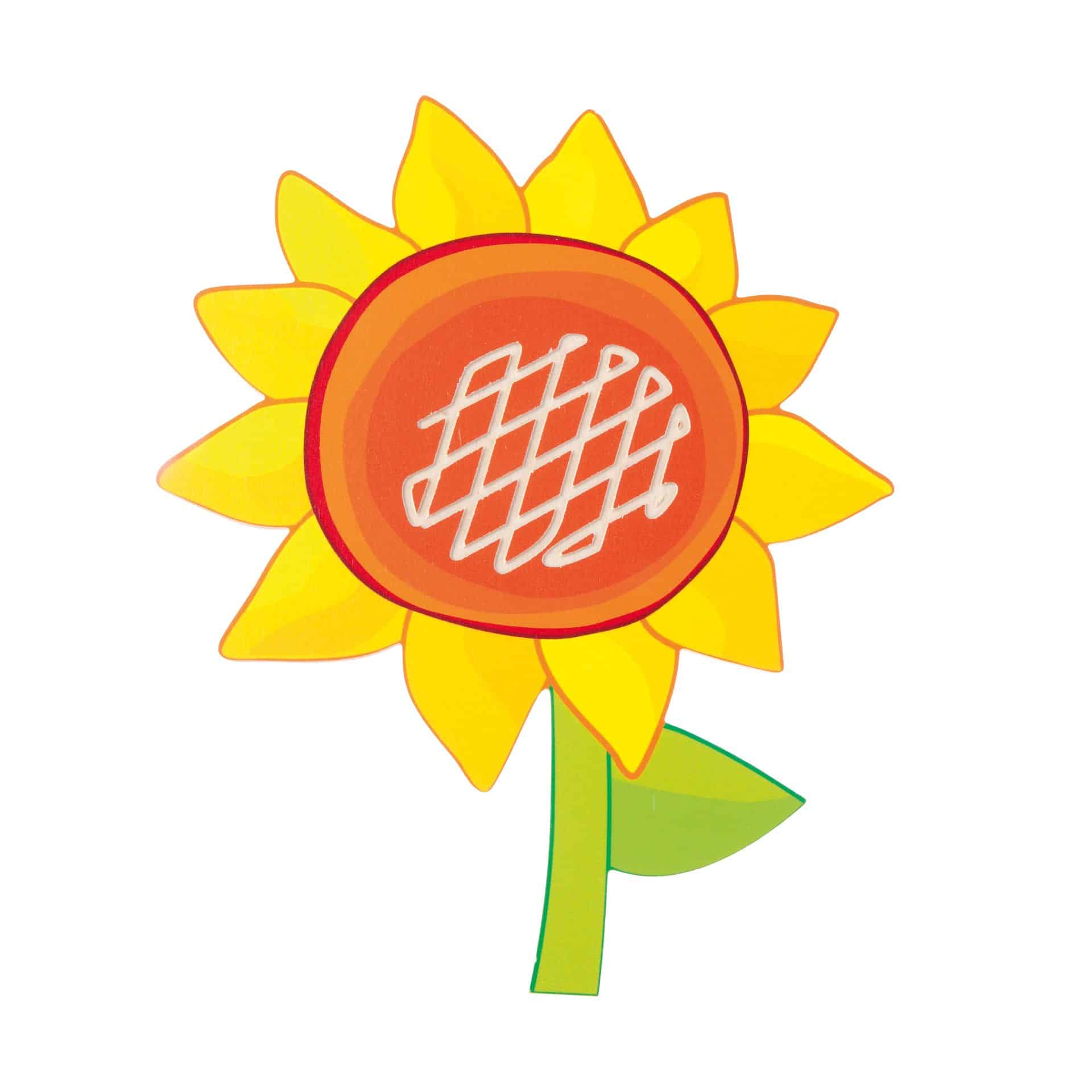 Solsikke til vægpanel Solsikke til vægpanel
