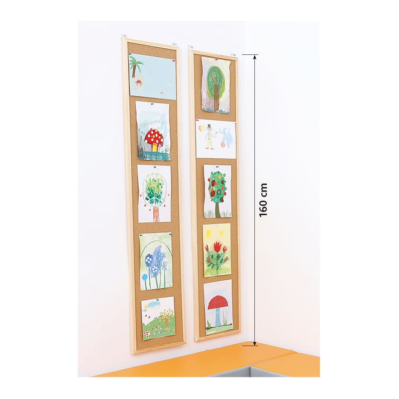 Opslagstavler 35x160cm beige044120 Opslagstavler 35x160cm beige044120