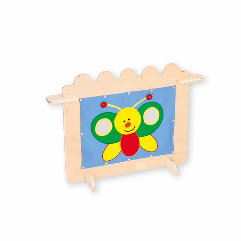 Modul med tekstilelement Babyhjørne - Modul med tekstil
